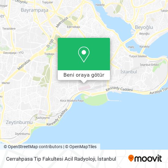 Cerrahpasa Tip Fakultesi Acil Radyoloji harita