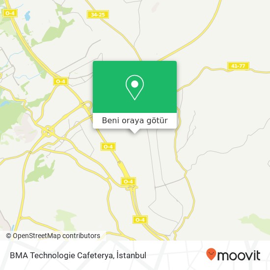 BMA Technologie Cafeterya harita