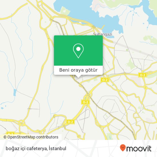 boğaz içi cafeterya harita