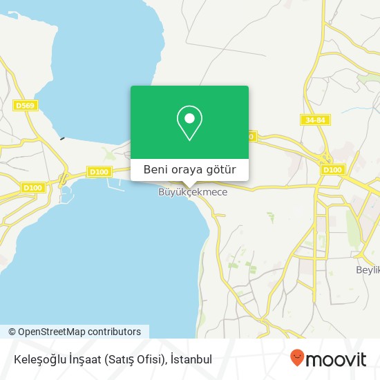 Keleşoğlu İnşaat (Satış Ofisi) harita