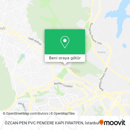 ÖZCAN-PEN PVC PENCERE KAPI FIRATPEN harita