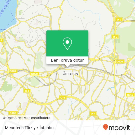 Mesotech Türkiye harita