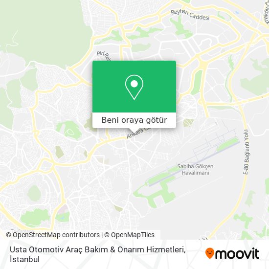 Usta Otomotiv Araç Bakım & Onarım Hizmetleri harita