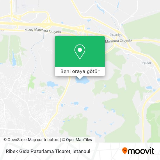 Ribek Gıda Pazarlama Ticaret harita