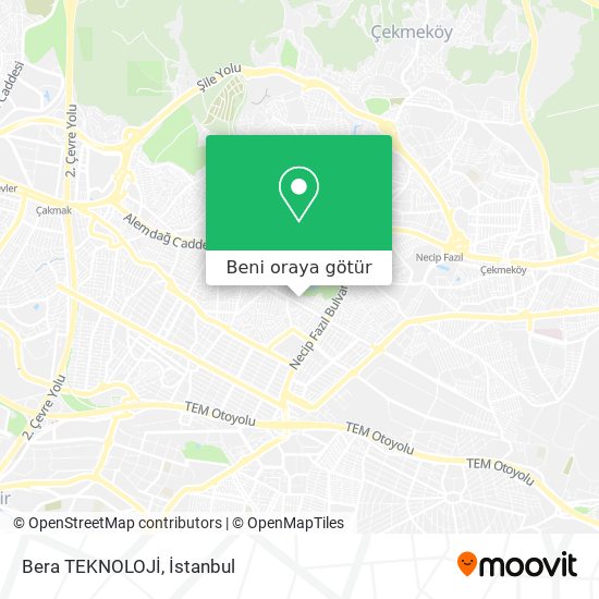 Bera TEKNOLOJİ harita
