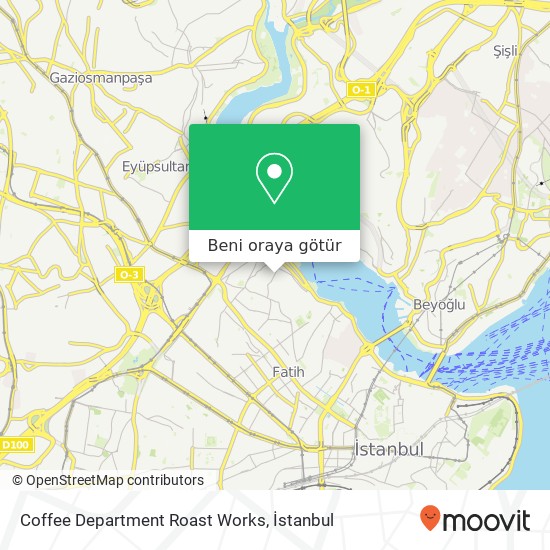 Coffee Department Roast Works harita