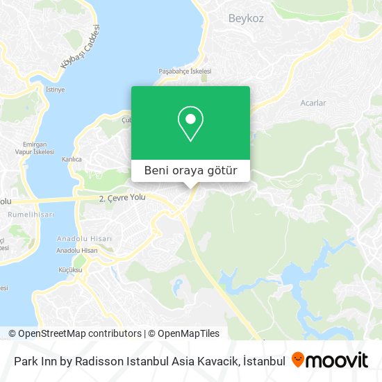 Park Inn by Radisson Istanbul Asia Kavacik harita