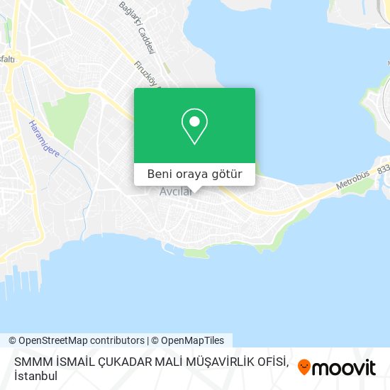 SMMM İSMAİL ÇUKADAR MALİ MÜŞAVİRLİK OFİSİ harita