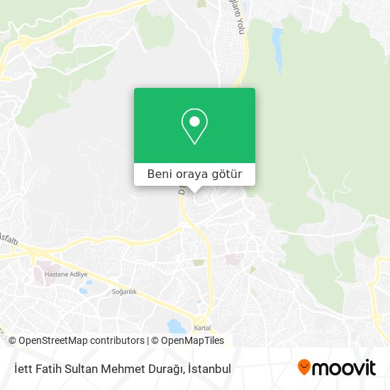 İett Fatih Sultan Mehmet Durağı harita