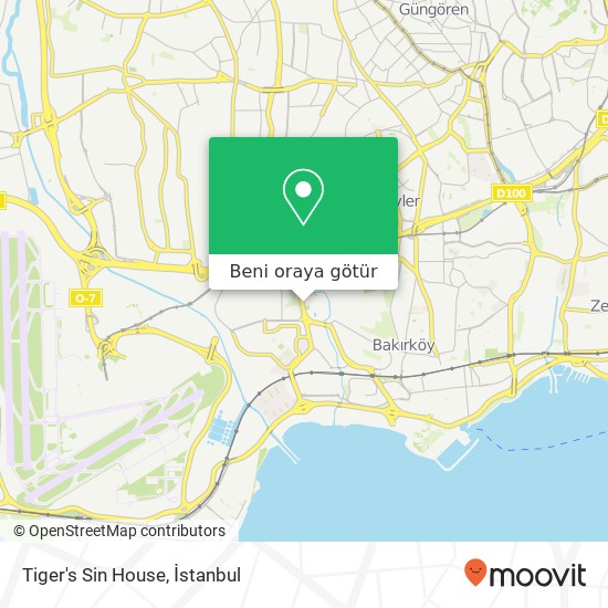 Tiger's Sin House harita