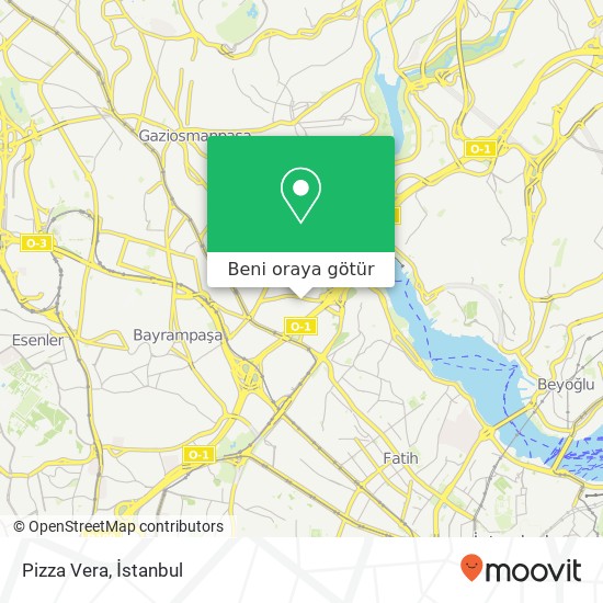 Pizza Vera harita