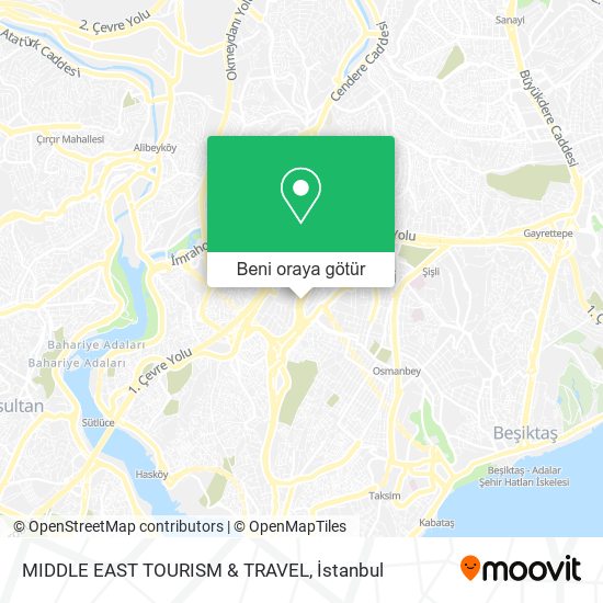 MIDDLE EAST TOURISM & TRAVEL harita