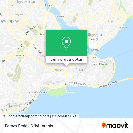 Remax Emlak Ofisi harita
