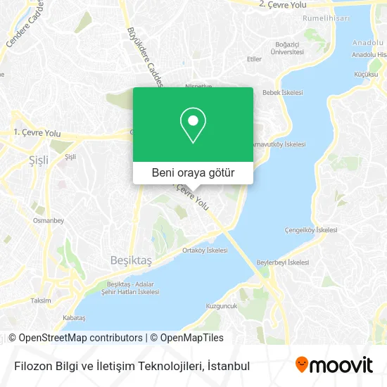 Filozon Bilgi ve İletişim Teknolojileri harita
