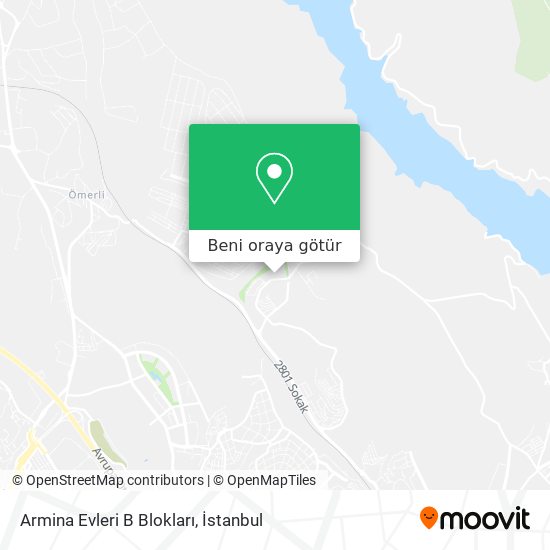 Armina Evleri B Blokları harita