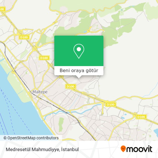 Medresetül Mahmudiyye harita