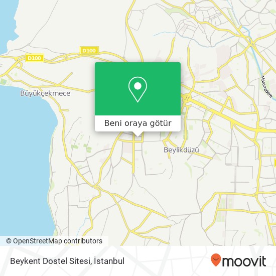 Beykent Dostel Sitesi harita