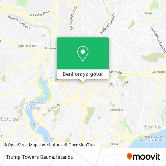 Trump Towers Sauna harita