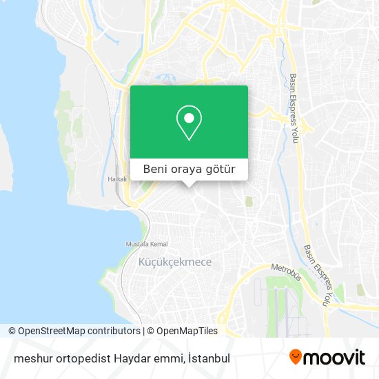 meshur ortopedist Haydar emmi harita