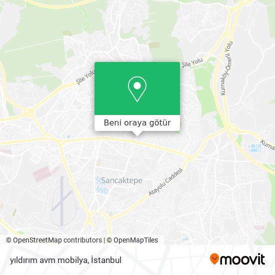 yıldırım avm mobilya harita