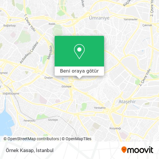 Örnek Kasap harita