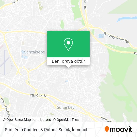 Spor Yolu Caddesi & Patnos Sokak harita