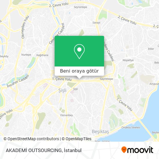 AKADEMİ OUTSOURCING harita
