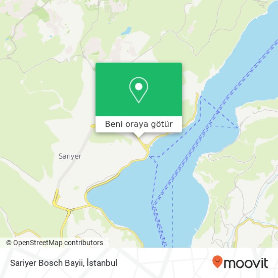 Sariyer Bosch Bayii harita