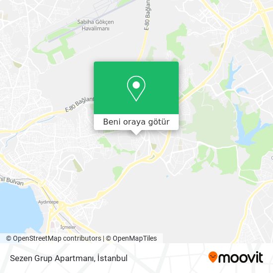 Sezen Grup Apartmanı harita