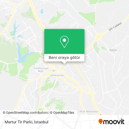 Mertur Tir Parki harita