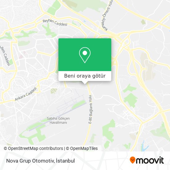 Nova Grup Otomotiv harita