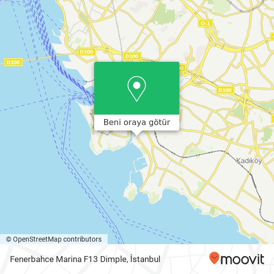 Fenerbahce Marina F13 Dimple harita