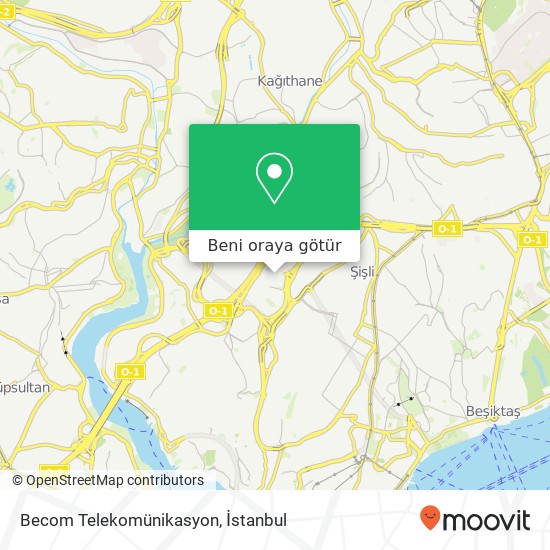 Becom Telekomünikasyon harita