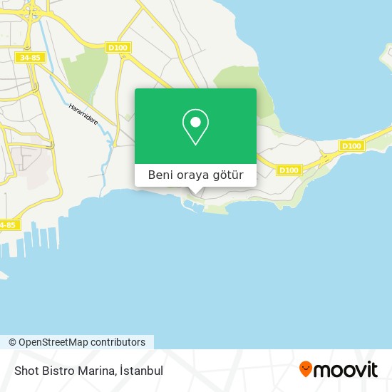 Shot Bistro Marina harita