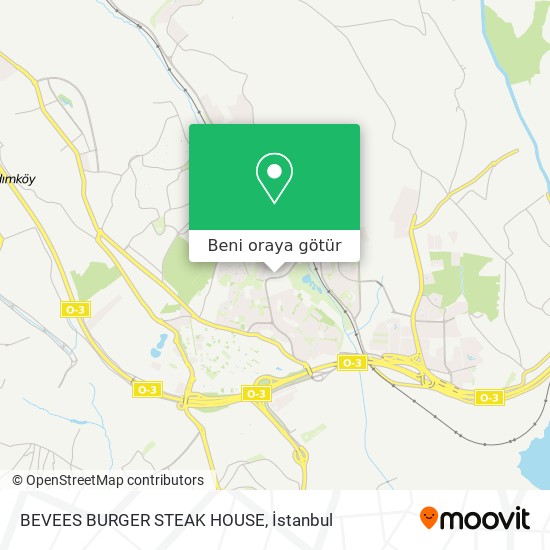 BEVEES BURGER STEAK HOUSE harita