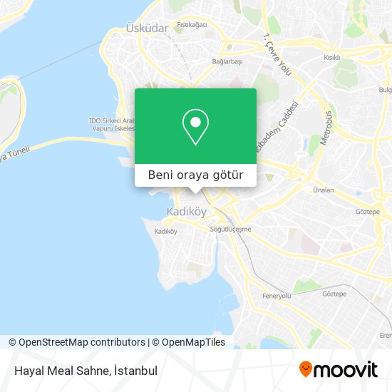 Hayal Meal Sahne harita