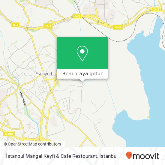 İstanbul Mangal Keyfi & Cafe Restourant harita