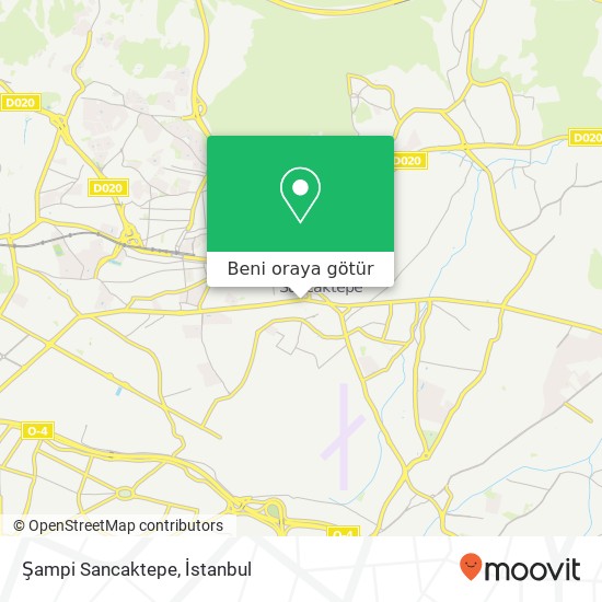 Şampi Sancaktepe harita