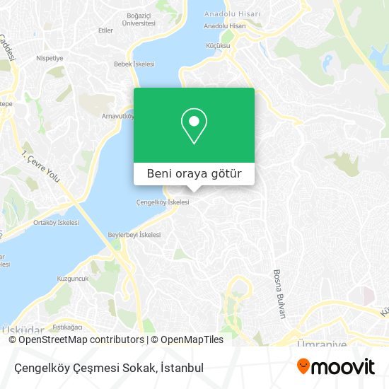 Çengelköy Çeşmesi Sokak harita