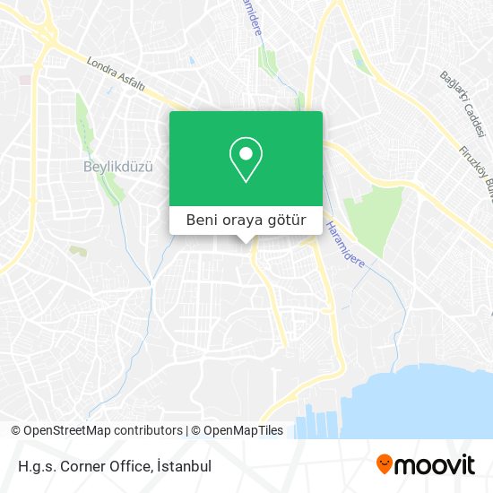 H.g.s. Corner Office harita