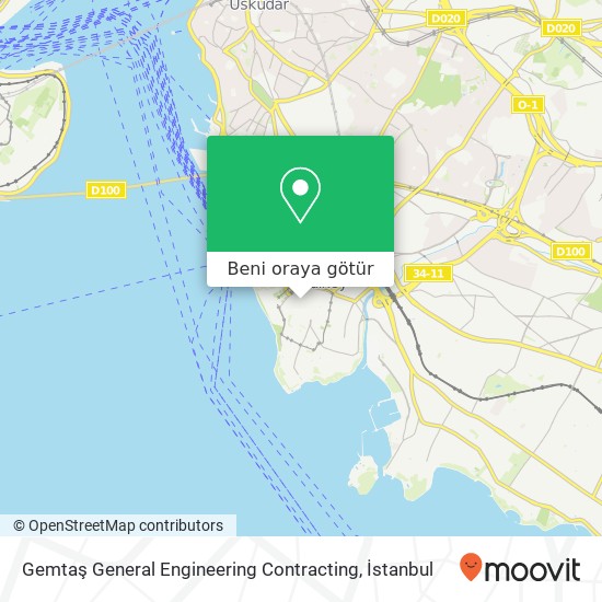 Gemtaş General Engineering Contracting harita