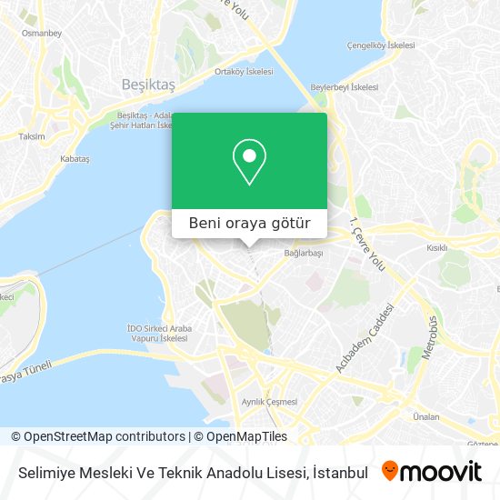 Selimiye Mesleki Ve Teknik Anadolu Lisesi harita