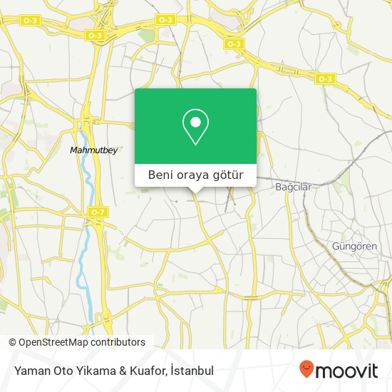 Yaman Oto Yikama & Kuafor harita