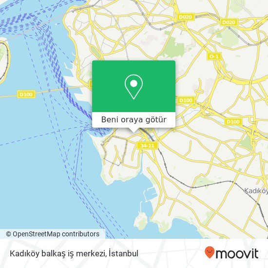 Kadıköy balkaş iş merkezi harita