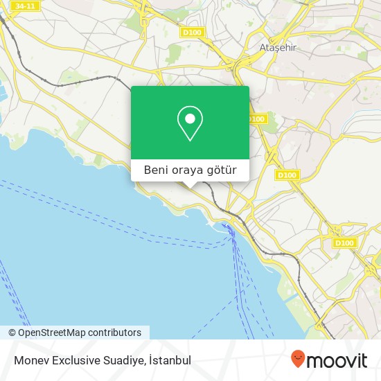 Monev Exclusive Suadiye harita