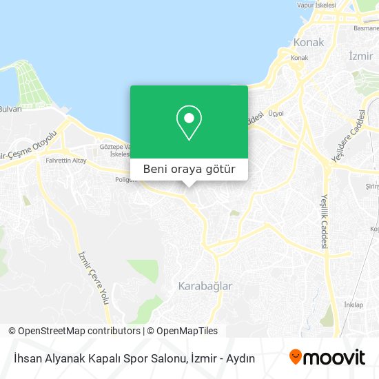İhsan Alyanak Kapalı Spor Salonu harita