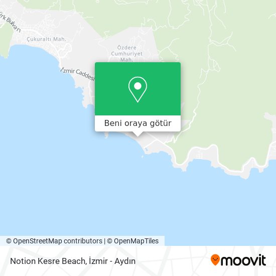 Notion Kesre Beach harita