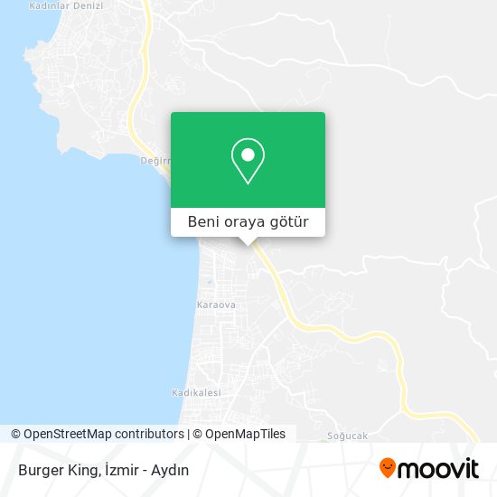 Burger King harita