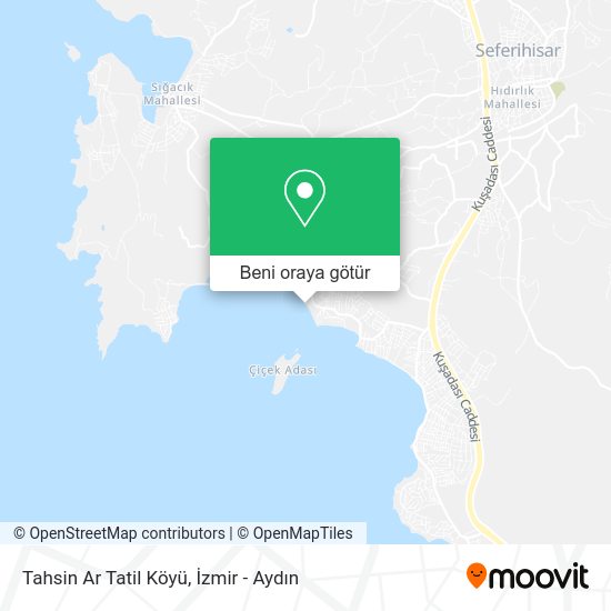 Tahsin Ar Tatil Köyü harita