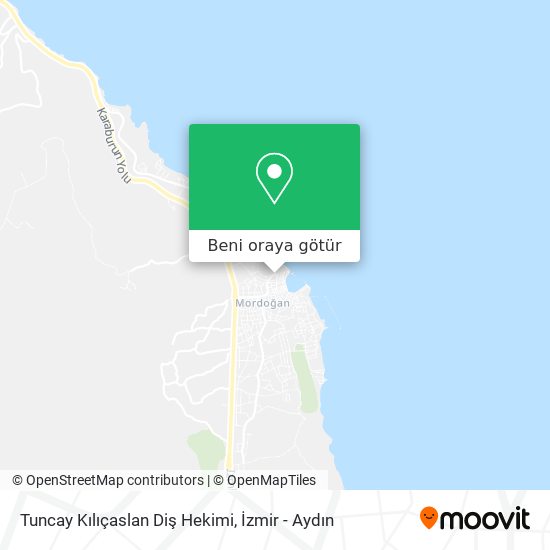 Tuncay Kılıçaslan Diş Hekimi harita